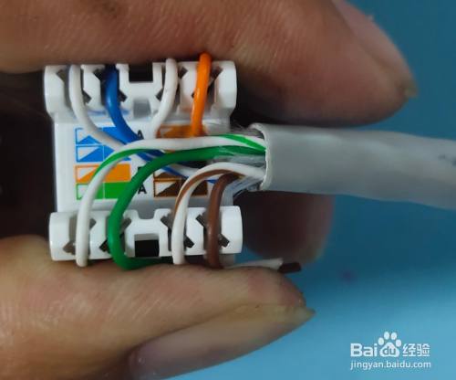 8芯网线插座接法