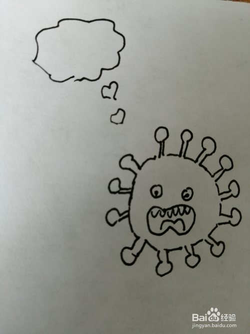 简笔画细菌怎么画
