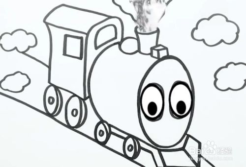 托马斯小火车如何画?