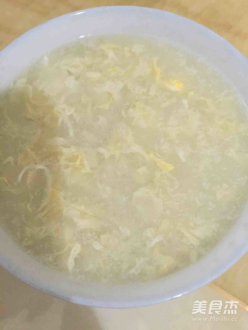 鸡蛋白汤的做法