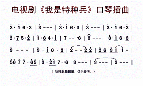 口琴舌头怎么放图解