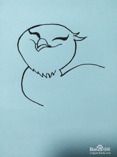 《破壳小鸡》的画法