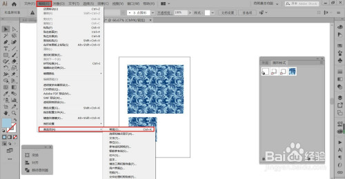 ai软件图形样式填充缩放时,怎样才不会变形