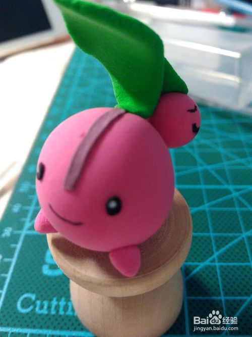 超轻粘土制作宠物小精灵之樱花宝