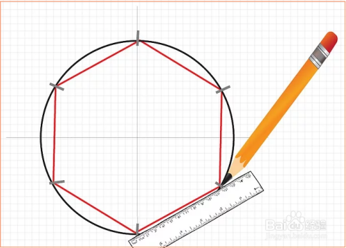 如何绘制六角形怎么画