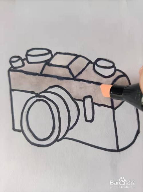 相机的简笔画怎么画?