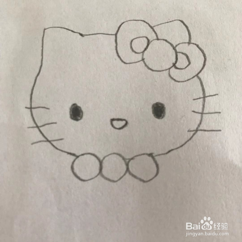 hello kitty 怎么画?