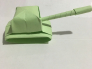 坦克折纸 怎样用彩纸折叠一辆霸气的小坦克