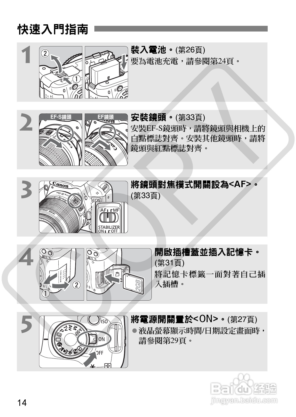 佳能eos 500d数码相机使用说明书:[2]