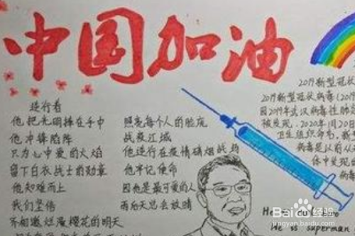 中国加油手抄报简单又漂亮怎么做?