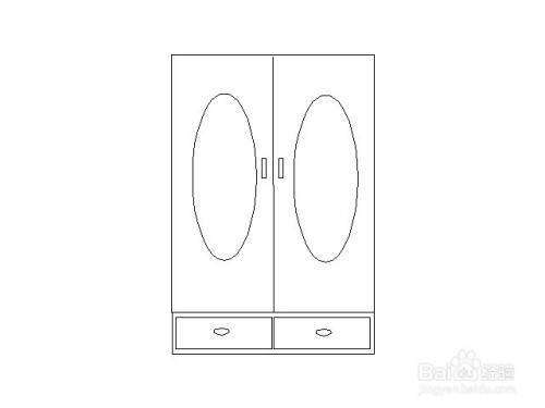 怎样画衣柜的简笔画