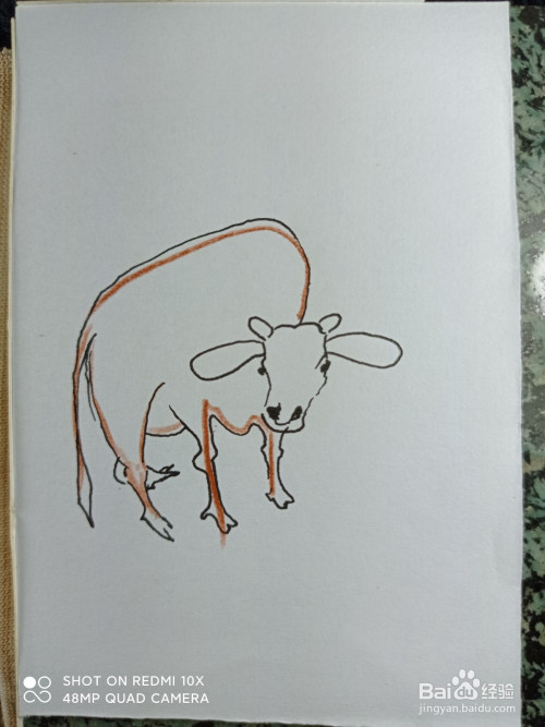 怎样画简笔画放牛的小孩?