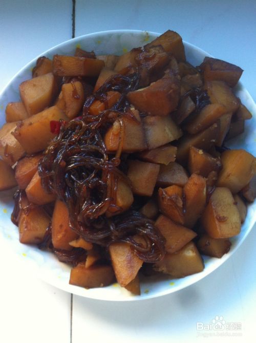 暑期美味菜5—土豆炖粉条