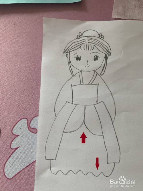 女生汉服的画法