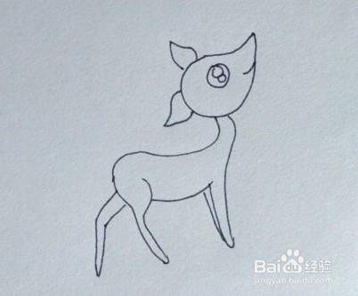儿童简笔画:一步一步教你怎么画小鹿
