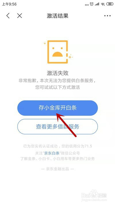 京东白条激活失败怎么办