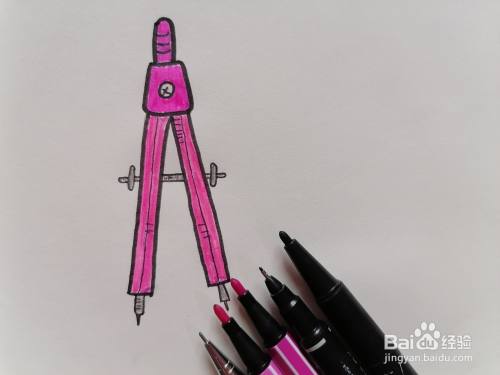小圆规怎么画