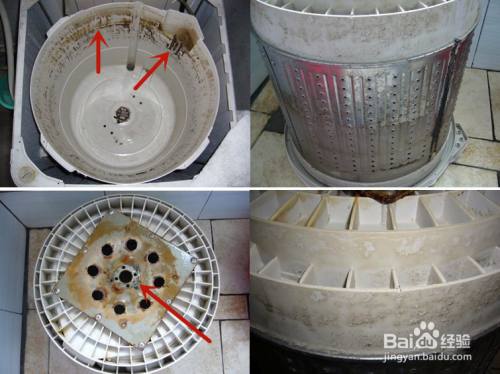 洗衣机怎么拆开清洗内胆