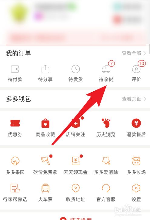拼多多买菜怎么对订单进行评价