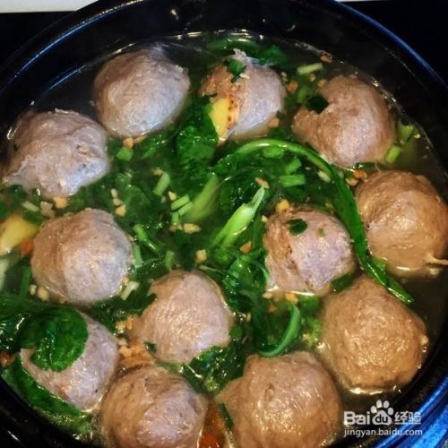 清汤牛肉丸怎么做?