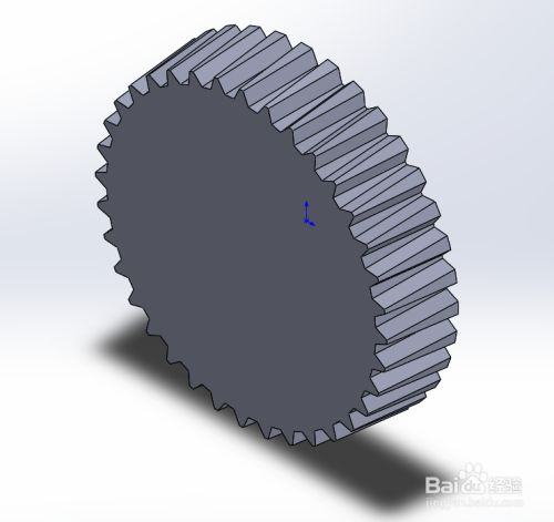 如何用solidworks软件绘制齿轮?