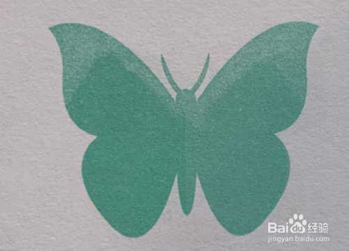 用彩纸怎么剪出蝴蝶的形状