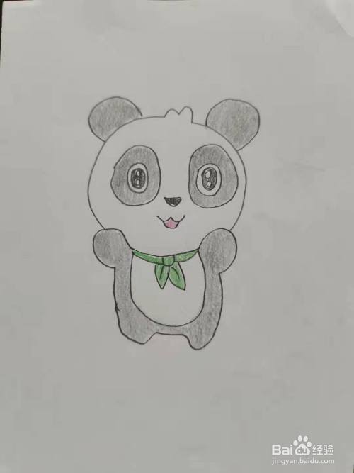 超简单的熊猫怎么画