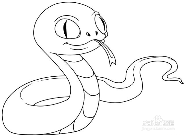 怎样画蛇?铅笔画蛇教程