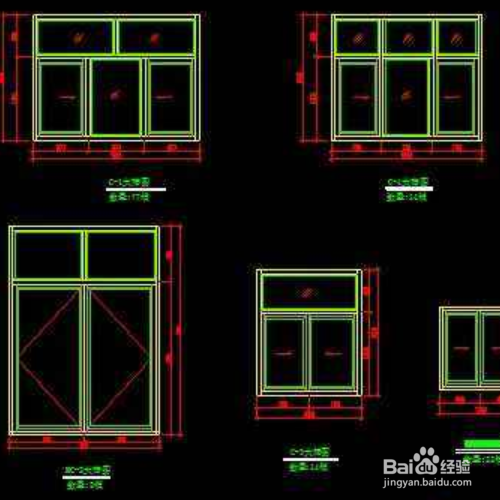 如何看懂门窗图纸