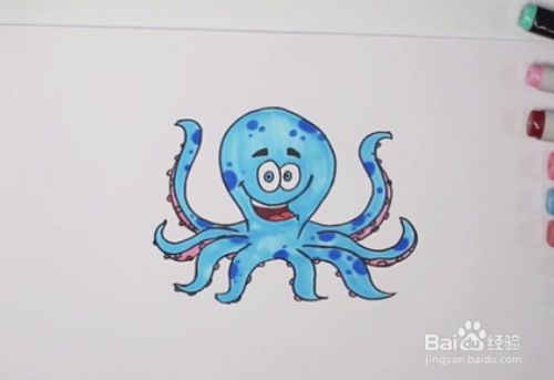 章鱼的简笔画怎么画