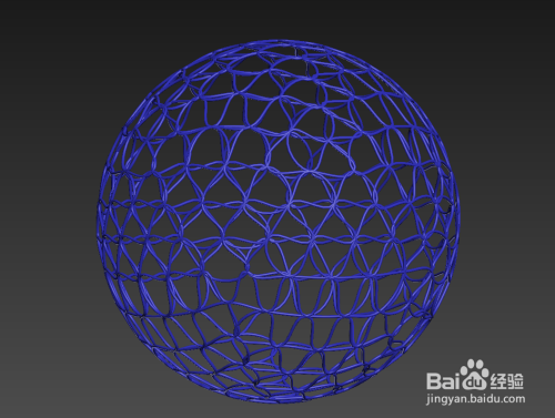 3dmax中怎么制作藤条球体