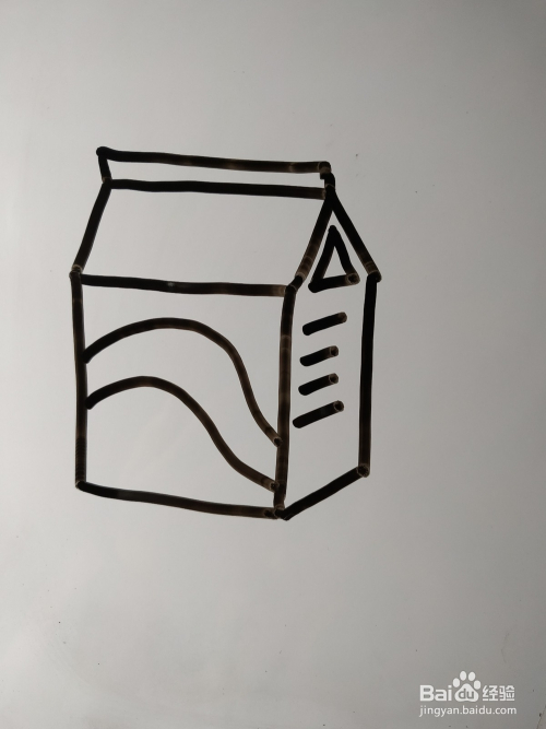 牛奶的简笔画如何画呢?