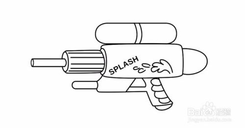 简笔画--如何画玩具水枪