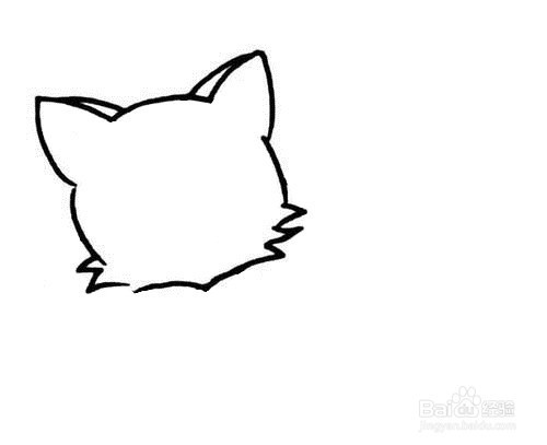 如何绘制小猫睡觉的简笔画