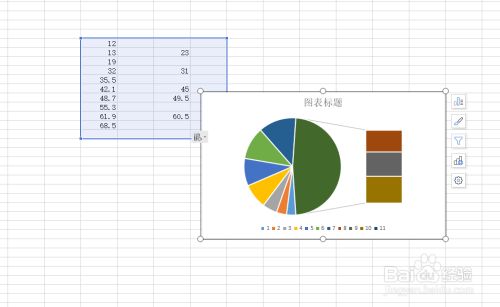 在wps表格中怎样插入饼状图