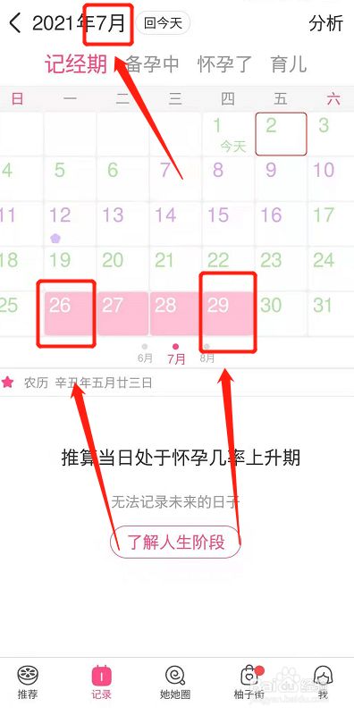 姨妈期怎么算时间?