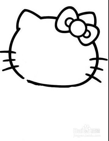 卡通小猫的简笔画