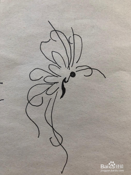 古风花纹简笔画