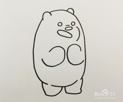 熊的简笔画怎么画