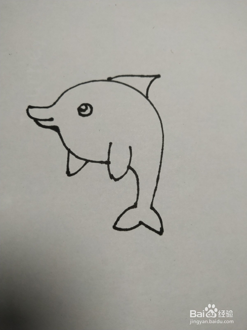 如何画海豚的儿童画?海豚的儿童画如何画呢?