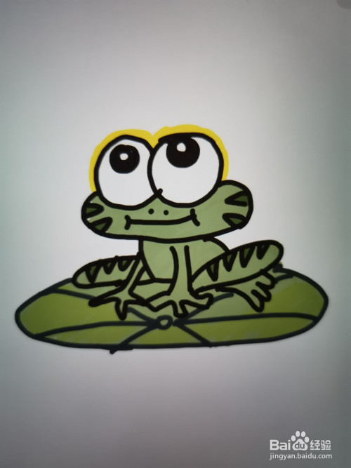 青蛙简笔画怎么画