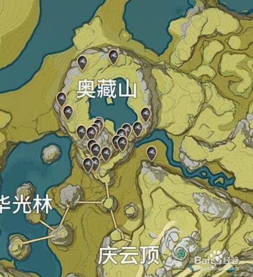 原神白铁矿都分布在什么地方