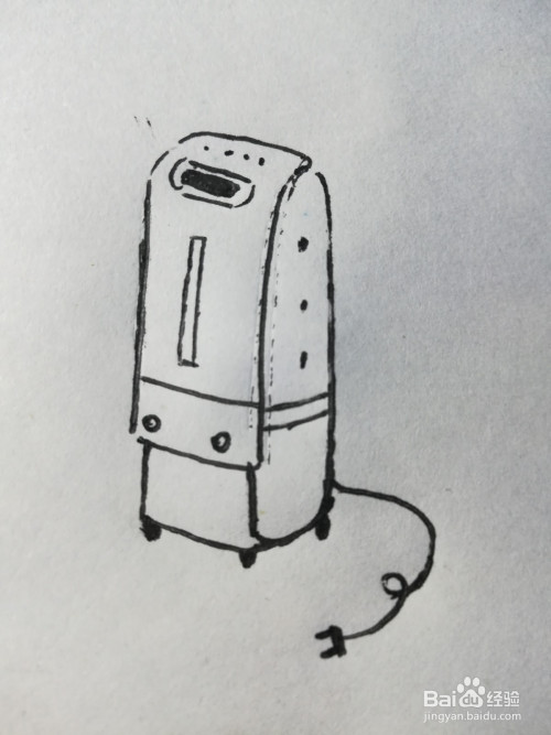 怎么画加湿器简笔画