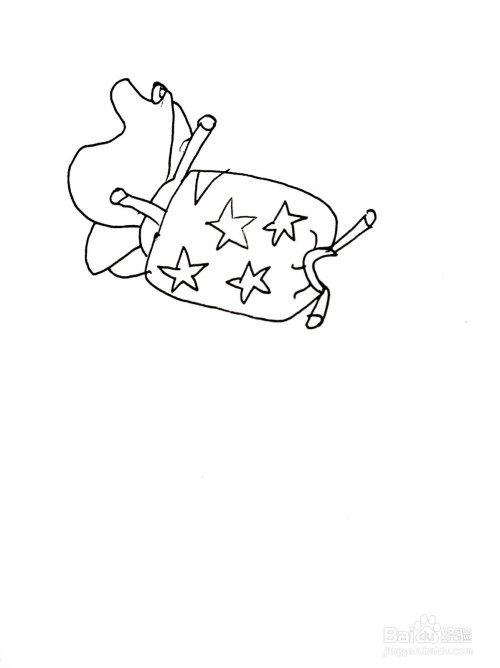 可爱糖果简笔画