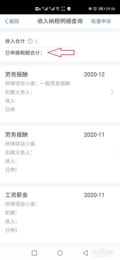 怎样查询2020个人所得税扣税明细?