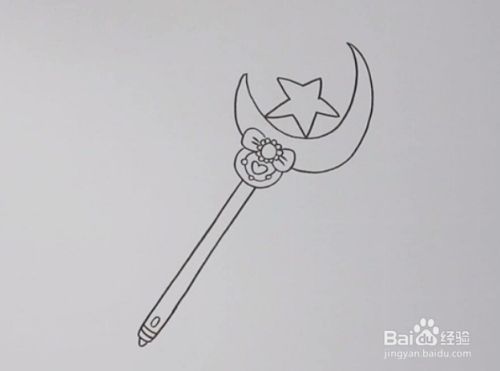 魔法棒怎么画