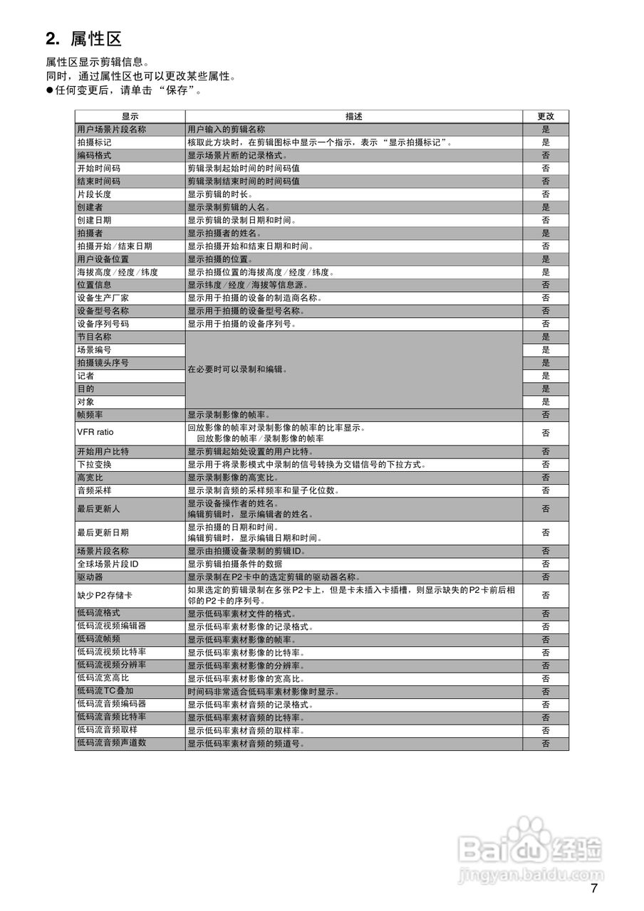 松下p2viewer摄像机操作手册