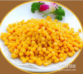 蛋黄玉米粒的家常做法