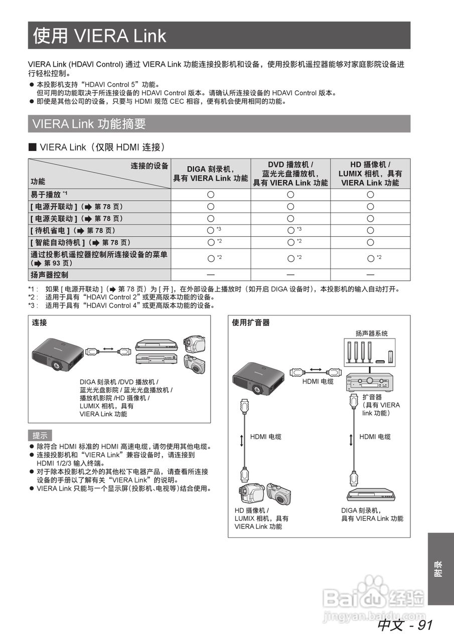 松下投影机pt-ae7000说明书:[10]