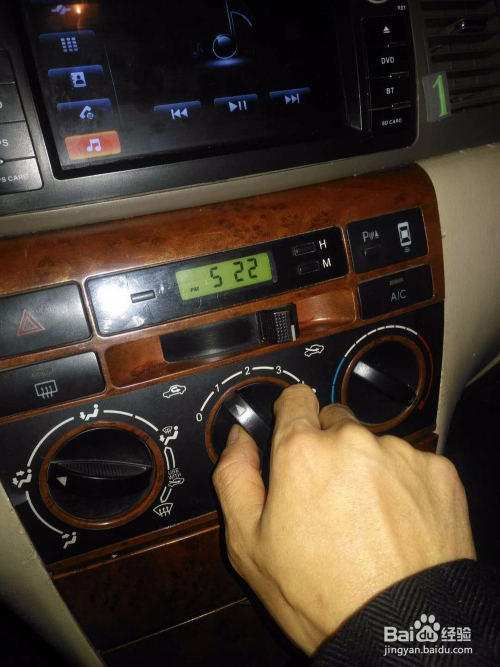 比亚迪f3冬季如何调暖风